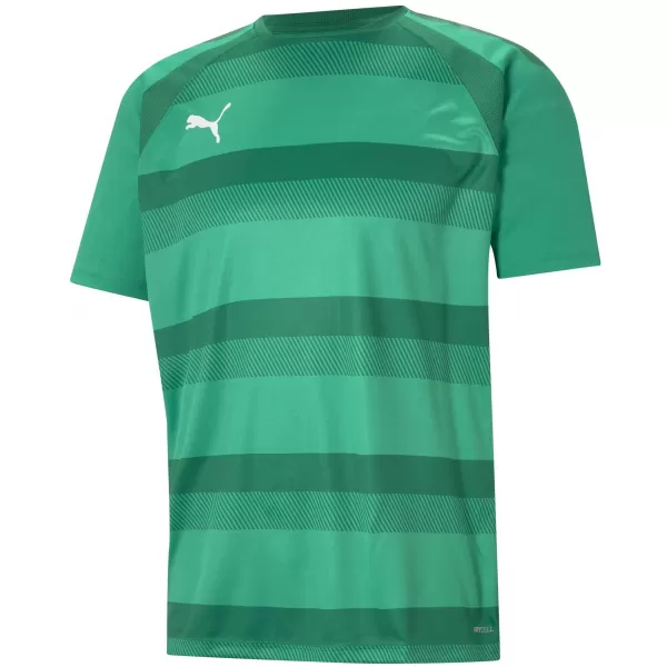  Funkčná košeľa mužov PUMA TEAMVISION JERSEY 704921_05 PEPERGREEN/POWERGREEN/WHITE 