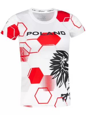 Dámske prémiové funkčné tričko ALTISPORT VOJ/ALW036PL/TR01 HEXA-WH