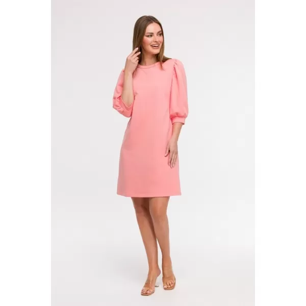 Šaty BEWEAR B291 KORALOVÝ 