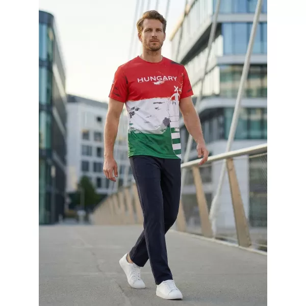  Prémiové pánske funkčné tričko ALTISPORT VOJ/ALM036HU/TR01 PRUHY 