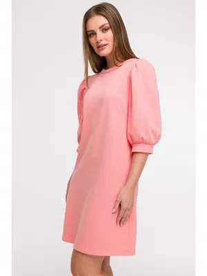 Šaty BEWEAR B291 KORALOVÝ