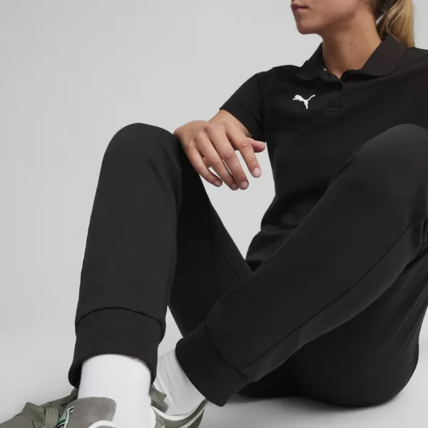  Dámske nohavice PUMA TEAMGOAL CASUALS PANTS WMN 658604_03 PUMA ČIERNA/PUMA BIELA 