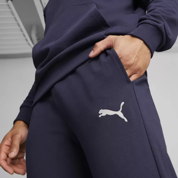  Nohavice PUMA TEAMGOAL CASUALS PANTS 658598_06 PUMA NAVY/PUMA WHITE 