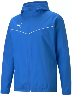 Sako PUMA TEAMRISE ALL WEATHER JACKET 657396_02 ELEKTRICKÁ MODRÁ LIMONÁDA