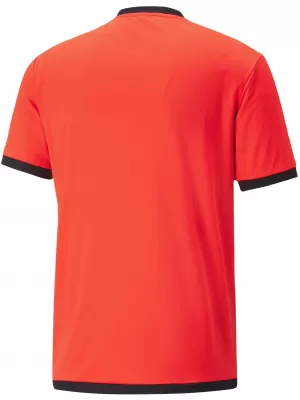 Futbalový dres PUMA TEAMLIGA REFEREE JERSEY 705452_19 RED BLAST/ ČERVENÝ VÝBUCH/PUMA ČIERNA