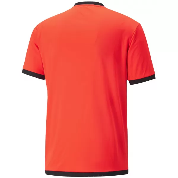  Futbalový dres PUMA TEAMLIGA REFEREE JERSEY 705452_19 RED BLAST/ ČERVENÝ VÝBUCH/PUMA ČIERNA 