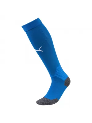 Futbalové ponožky PUMA TEAM LIGA SOCKS 703438_02 ELECTRIC BLUE L./ ELEKTRICKÁ MODRÁ L./PUMA BIELA