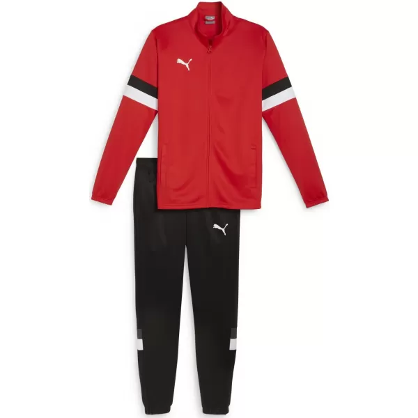 Stopka PUMA TEAMRISE TRACKSUIT 658653_01 PUMA RED/PUMA BLACK 