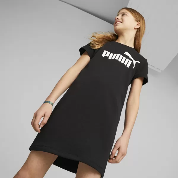  Šaty PUMA ESS+ LOGO DRESS 673493_01 PUMA BLACK 