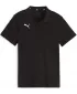 Pánske tričko s golierom PUMA TEAMGOAL CASUALS POLO JR 658606_03 PUMA ČIERNA/PUMA BIELA
