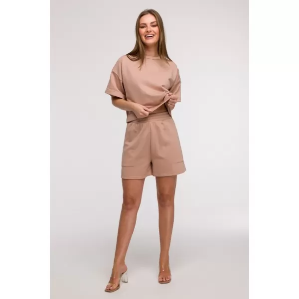  Dámske šortky BEWEAR B295 MOKA 