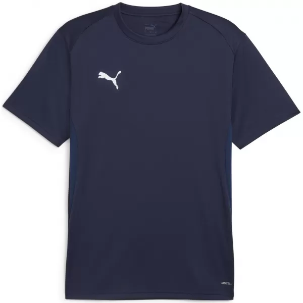  Pánske tričko PUMA TEAMGOAL JERSEY 658636_06 PUMA NAVY/PUMA WHITE 