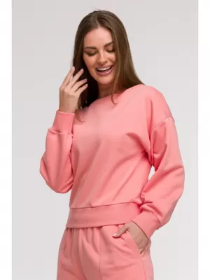 Dámska mikina BEWEAR B293 KORALOVÝ
