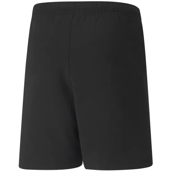  Kraťasy PUMA TEAMRISE SHORT JR 704943_04 PUMA ČIERNA/PUMA BIELA 