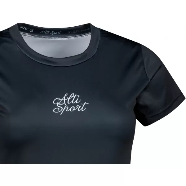  Dámske prémiové funkčné tričko ALTISPORT VOJ/ALW090TR01 ČIERNA 