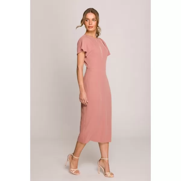  Šaty STYLOVE S398 RUŽA 