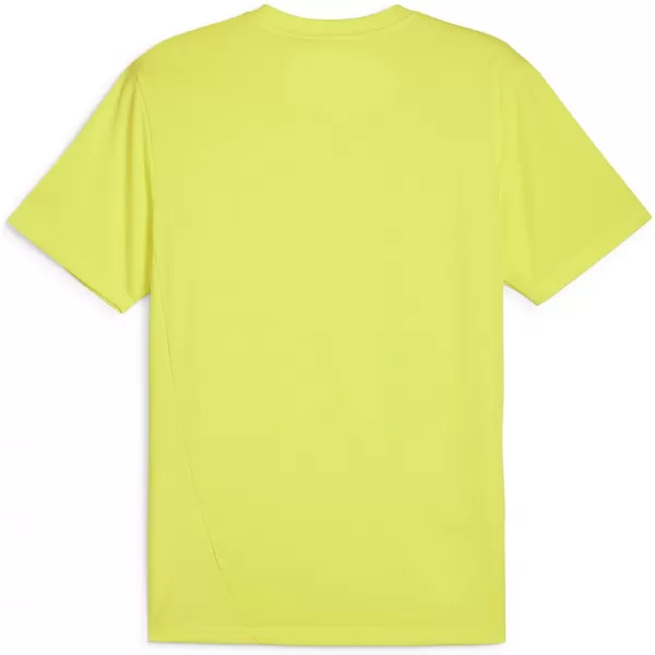  Pánske funkčné tričko PUMA TEAMFINAL TRAINING JERSEY 658557_30 ELECTRIC LIME/ ELEKTRICKÉ VÁPNO/STRIEBRO 