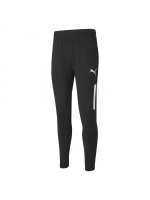 Nohavice PUMA TEAMLIGA TRAINING PANTS PRO 657332_03 PUMA ČIERNA/PUMA BIELA