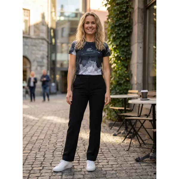  Dámske prémiové funkčné tričko ALTISPORT VOJ/ALW089TR01 ČIERNA 