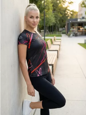 Dámske funkčné tričko premium ALTISPORT VOJ/ALW082TR01 ČIERNA