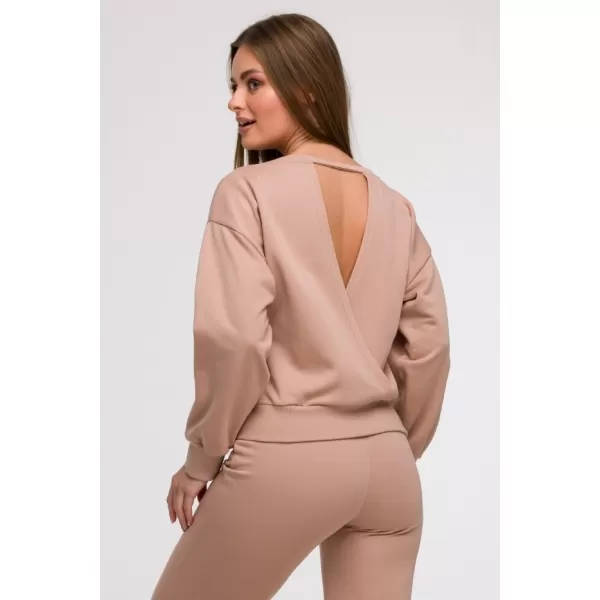  Dámska mikina BEWEAR B293 MOKA 