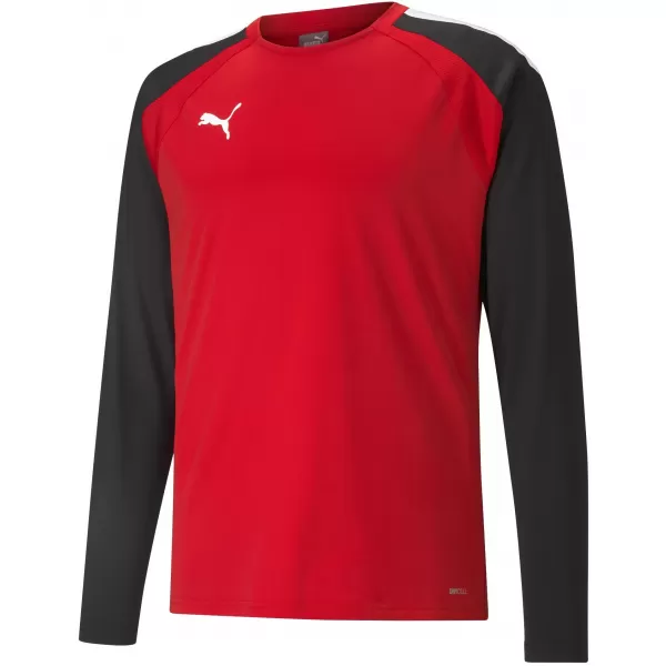  Pánska mikina PUMA TEAMLIGA TRAINING SWEAT 657238_01 PUMA RED/PUMA BLACK 