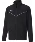 Sako PUMA TEAMRISE TRG POLY JACKET JR 657393_03 PUMA ČIERNA/PUMA BIELA