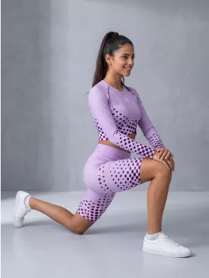 Dámske legíny nad kolená premium ALTISPORT VOJ/ALW109LEG02 ORGOVÁN