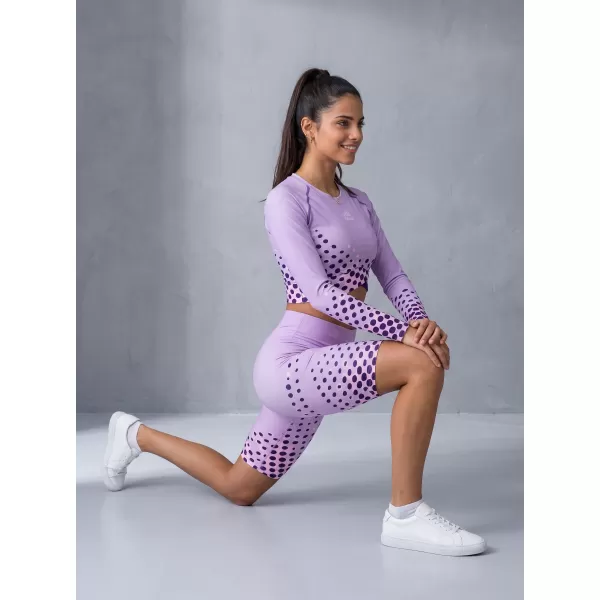  Dámske legíny nad kolená premium ALTISPORT VOJ/ALW109LEG02 ORGOVÁN 