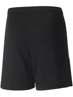 Kraťasy PUMA TEAMLIGA SHORTS JR 704931_03 PUMA ČIERNA/PUMA BIELA