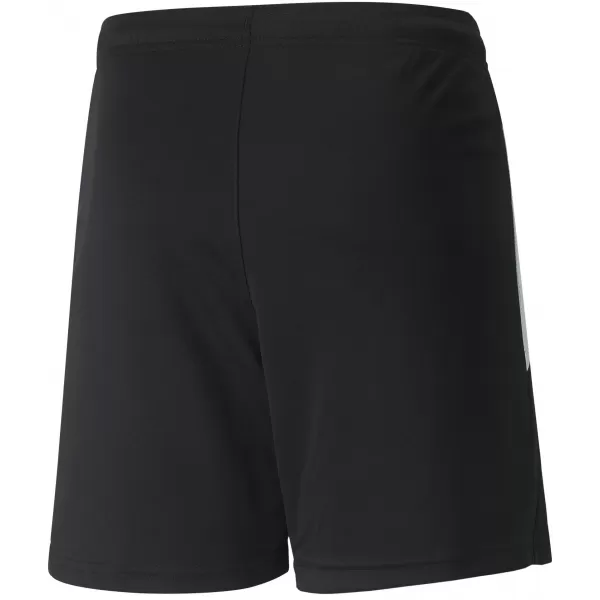  Kraťasy PUMA TEAMLIGA SHORTS JR 704931_03 PUMA ČIERNA/PUMA BIELA 