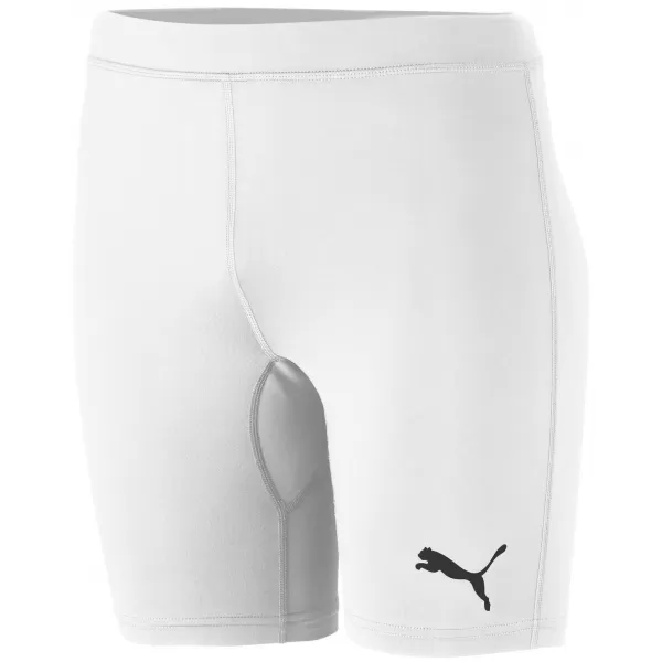  Elastické šortky PUMA LIGA BASELAYER SHORT TIGHT 655924_04 PUMOVÁ BIELA 
