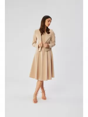 Dámska bunda STYLOVE S368 BÉŽOVÁ