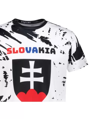 Prémiové pánske funkčné tričko ALTISPORT VOJ/ALM036SL/TR01 ABSTRAKCIE