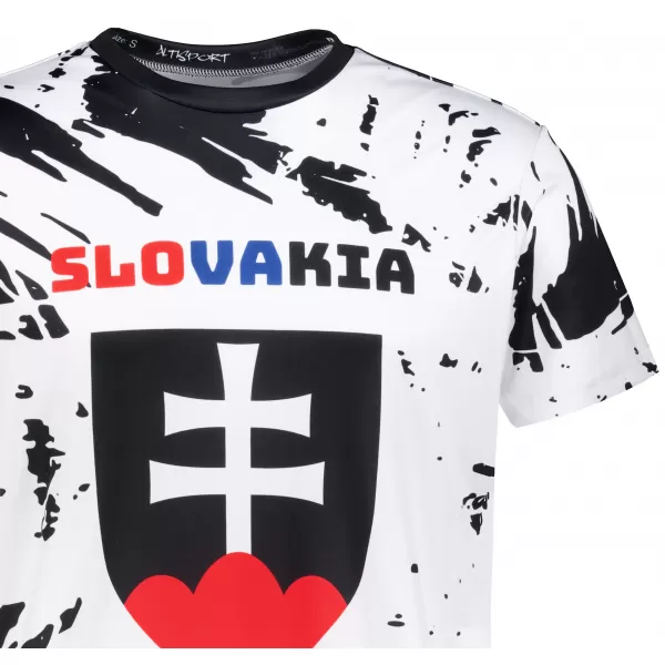  Prémiové pánske funkčné tričko ALTISPORT VOJ/ALM036SL/TR01 ABSTRAKCIE 