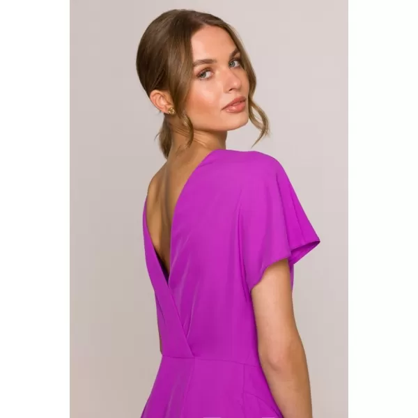  Šaty STYLOVE S398 LEVANDUĽA 