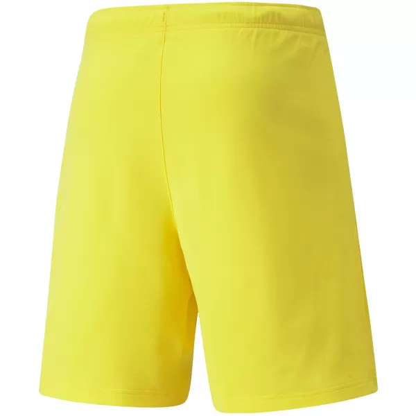  Kraťasy PUMA TEAMRISE SHORT 704942_07 CYBER YELLOW/ POČÍTAČOVÁ ŽLTÁ/ČIERNA 