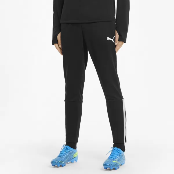  Nohavice PUMA TEAMLIGA TRAINING PANTS 657242_03 PUMA ČIERNA/PUMA BIELA 