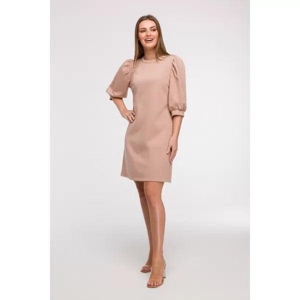  Šaty BEWEAR B291 MOKA 