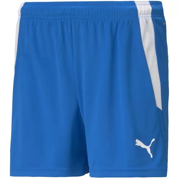  Dámske šortky PUMA TEAMLIGA SHORTS W 704936_02 ELEKTRICKÁ MODRÁ LIMONÁDA 