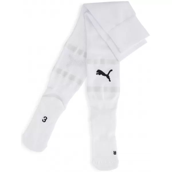  Futbalové ponožky PUMA TEAMFINAL SOCKS 705746_04 PUMA BIELA/PUMA ČIERNA 