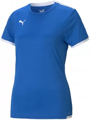 Ženská funkčná košeľa PUMA TEAMLIGA JERSEY W 704934_02 ELEKTRICKÁ MODRÁ LIMONÁDA