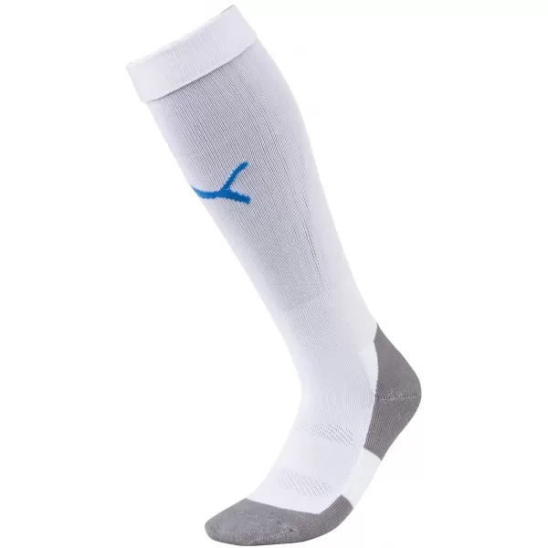  Futbalové ponožky PUMA TEAM LIGA SOCKS CORE 703441_12 PUMA WHITE/ELECTRIC BLUE L 