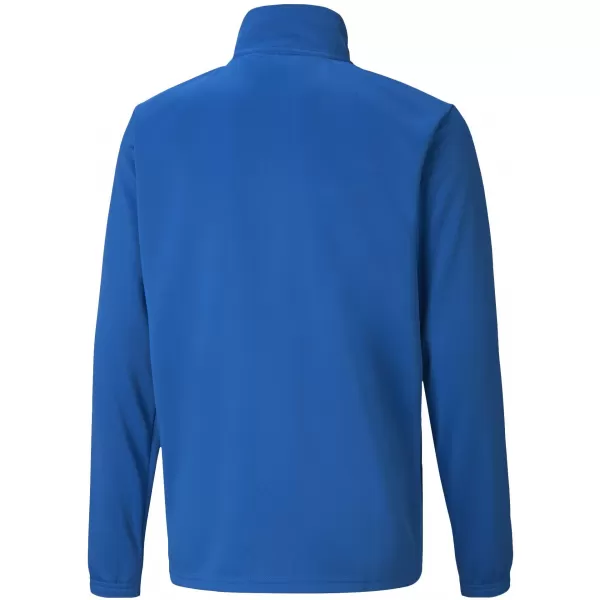  Sako PUMA TEAMRISE TRG POLY JACKET JR 657393_02 ELEKTRICKÁ MODRÁ LIMONÁDA 