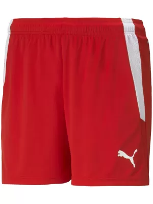 Dámske šortky PUMA TEAMLIGA SHORTS W 704936_01 PUMA RED/PUMA WHITE