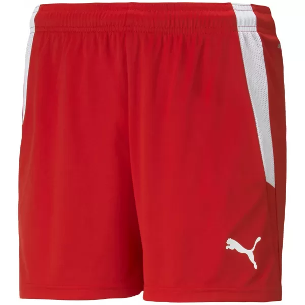  Dámske šortky PUMA TEAMLIGA SHORTS W 704936_01 PUMA RED/PUMA WHITE 