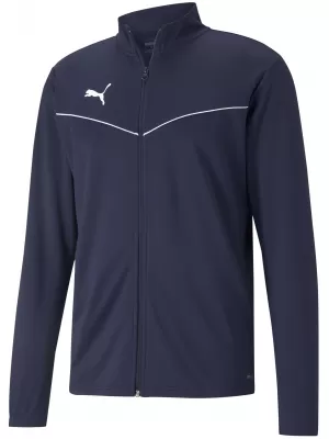 Sako PUMA TEAMRISE TRG POLY JACKET 657392_06 PEACOAT/ PÁV/PUMA BIELY