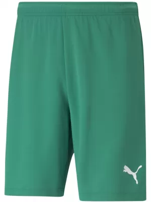 Kraťasy PUMA TEAMRISE SHORT 704942_05 PEPPER GREEN/ PEPPER GREEN/PUMA WHITE