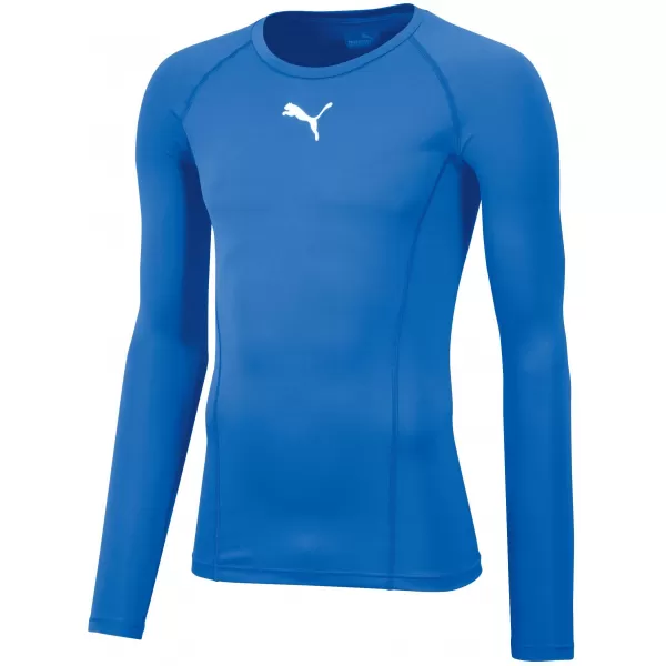  Funkčná košeľa mužov PUMA LIGA BASELAYER TEE LS 655920_02 ELEKTRICKÁ MODRÁ LIMONÁDA 