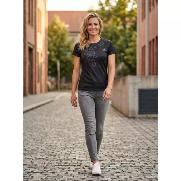  Dámske prémiové funkčné tričko ALTISPORT VOJ/ALW047TR01 ČIERNA 